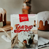 Ванільна Глазур «Деко» для великодньої паски 00002, фото 3