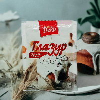 Ванільна Глазур «Деко» для великодньої паски 00002, фото 2