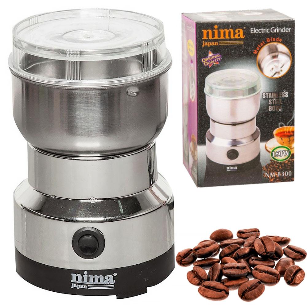 Кавомолка електрична 150Вт, NIMA NM-8300 / Електричний млин для кави / Електрокавомолка, фото 1