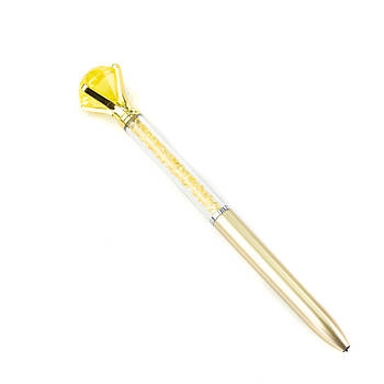 Кулькова ручка з діамантом Золото RYH082