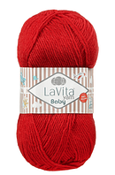 Пряжа Baby Lavita-3016 вишня