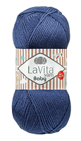 Пряжа Baby Lavita-5036 синій