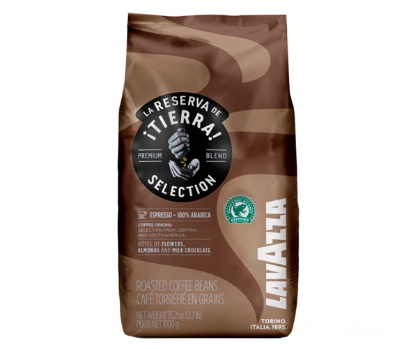 Кава в зернах Lavazza Tierra 1 кг ІТАЛІЯ, фото 1