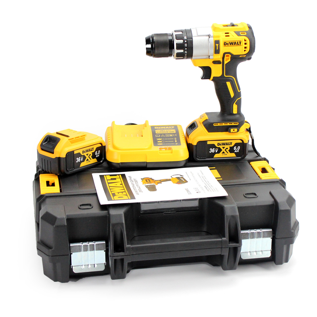 Ударний шуруповерт DeWALT DCD996P2 (36V, 6AH) Акумуляторний дриль-шупуповерт з ударом Деволт