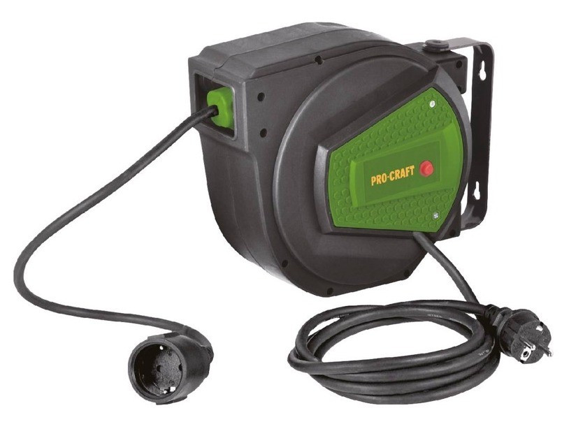 Подовжувач електричний на автоматичному барабані Procrat EK25N UNIVERSAL, фото 1