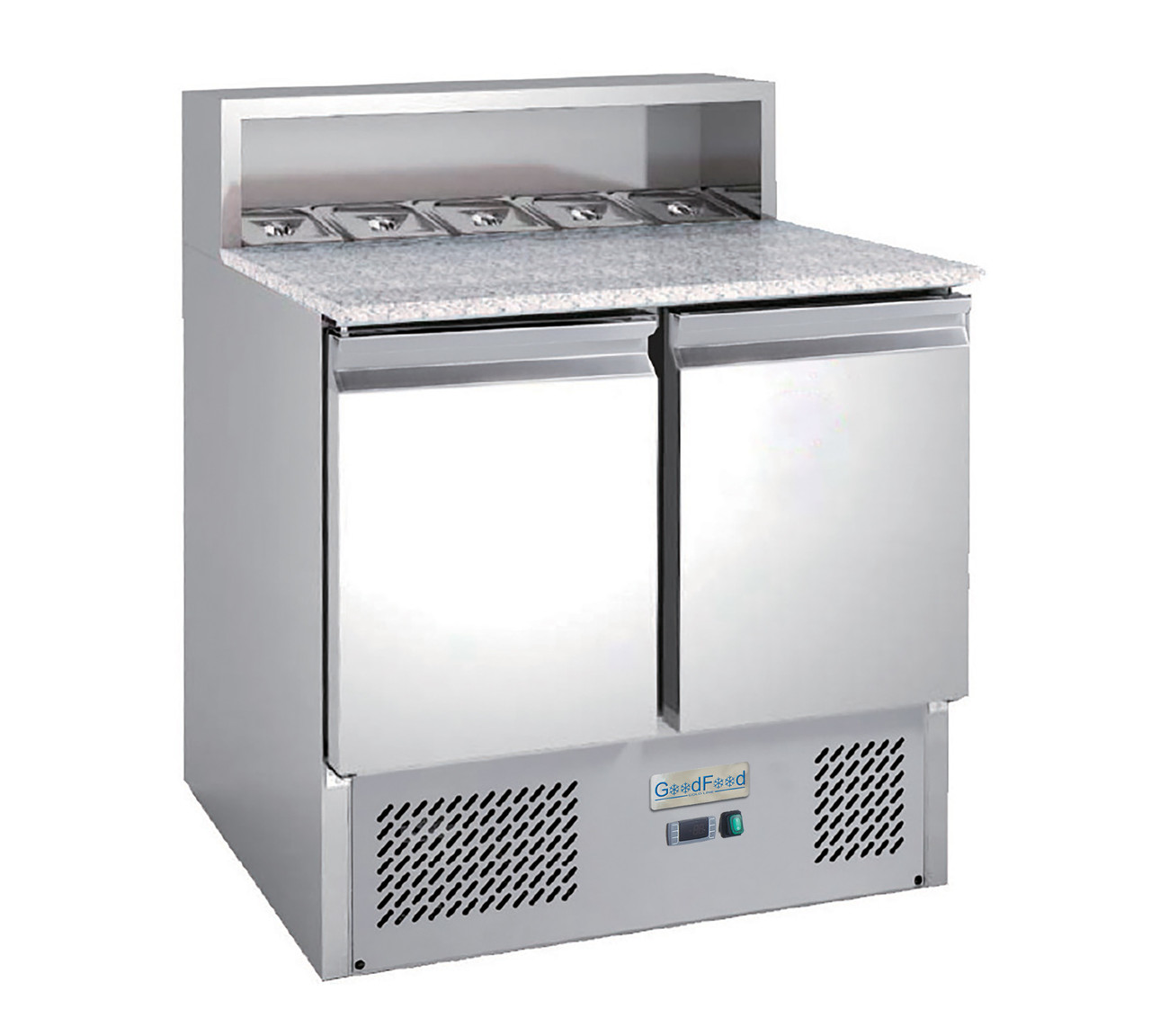 Холодильний стіл/Соладена GoodFood GF-PS900-H6C, 2 двері
