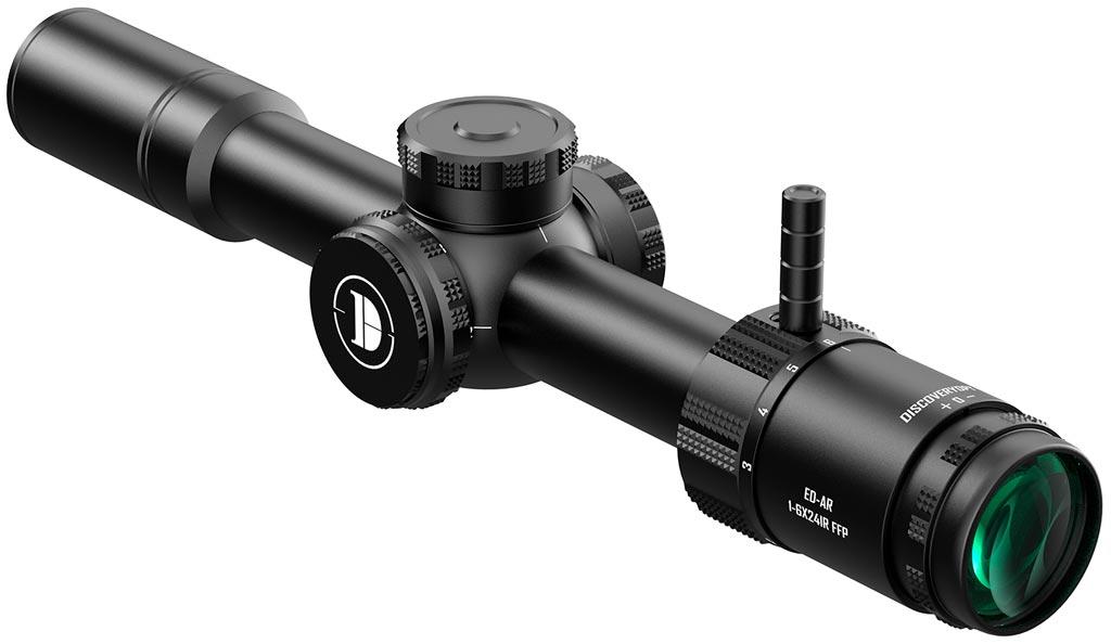 Приціл Discovery Optics ED-AR 1-6x24IR FFP (30 мм, з підсвіткою)
