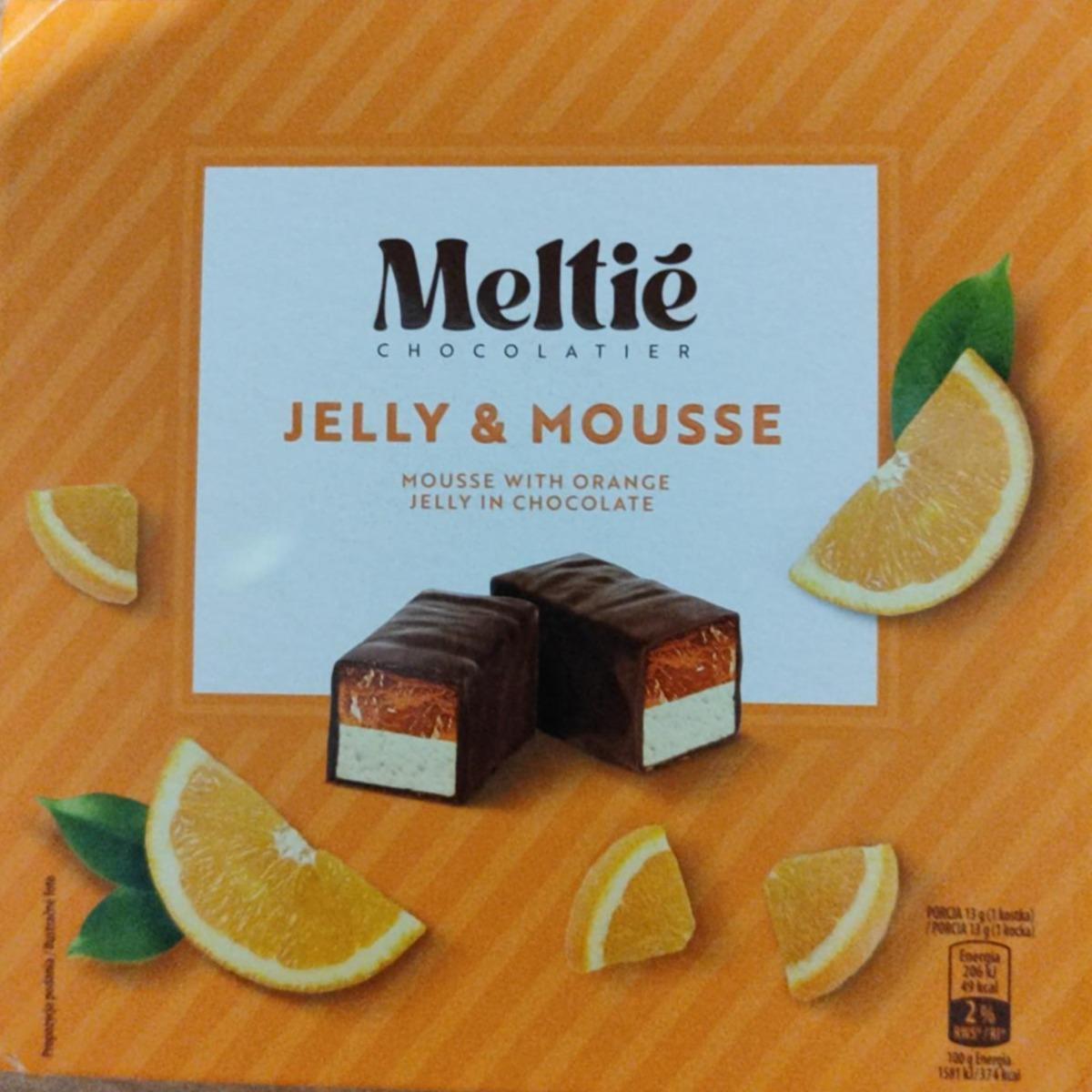 Пташине молоко з желе Meltie Jelly Mousse 400гр