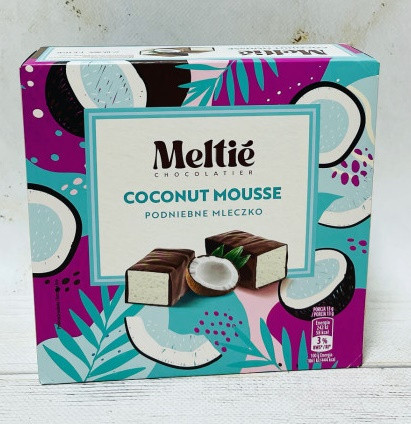 Пташине молоко кокос Meltie Coconut Mousse 380гр