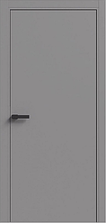 Двері міжкімнатні Термінус/ Terminus ПК-01 Сірий матовий ПП (глухі щитові)