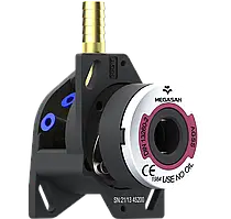 Розетка виводу анестетичних газів - тип Вентурі