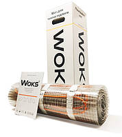 1.0 М² 200 Вт WoksMat 200 Двожильний мат (200Вт/м2 230V)