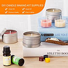 Професійний подарунковий набір для виготовлення свічок DIY Candle making Kit, фото 4