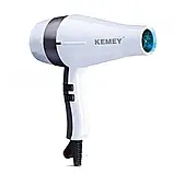 Фен для волос Kemei KM-H3 белый (42807-KM-5813_361), фото 4