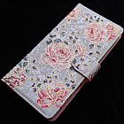 Чохол-книжка Color Book Leather для Samsung Galaxy S8 Pastoral Rose, фото 5
