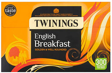 Чай чорний English Breakfast Twinings — 300п.х2.5 г