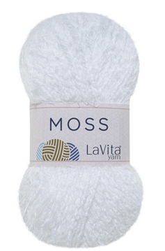 Пряжа Moss Lavita-9501 білий
