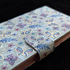 Чохол-книжка Color Book Leather для Samsung Galaxy S8 Butterflies, фото 6