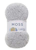 Пряжа Moss Lavita-4126 сірий відтіночний