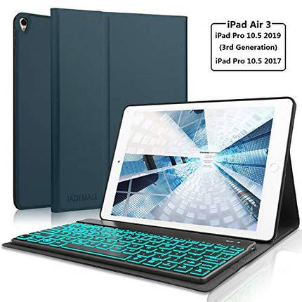 Чохол-клавіатура для iPad Pro 10,5 дюймів, iPad Air 2019 (3-го покоління), 10,5 дюйма JADEMALL, фото 1