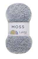 Пряжа Moss Lavita-9801 темно-сірий