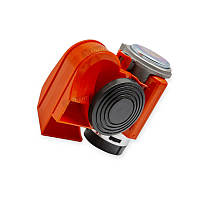 Сигнал повітрянний равлик Nautilus compaсt 12V з компресором2 тона червоний Elegant