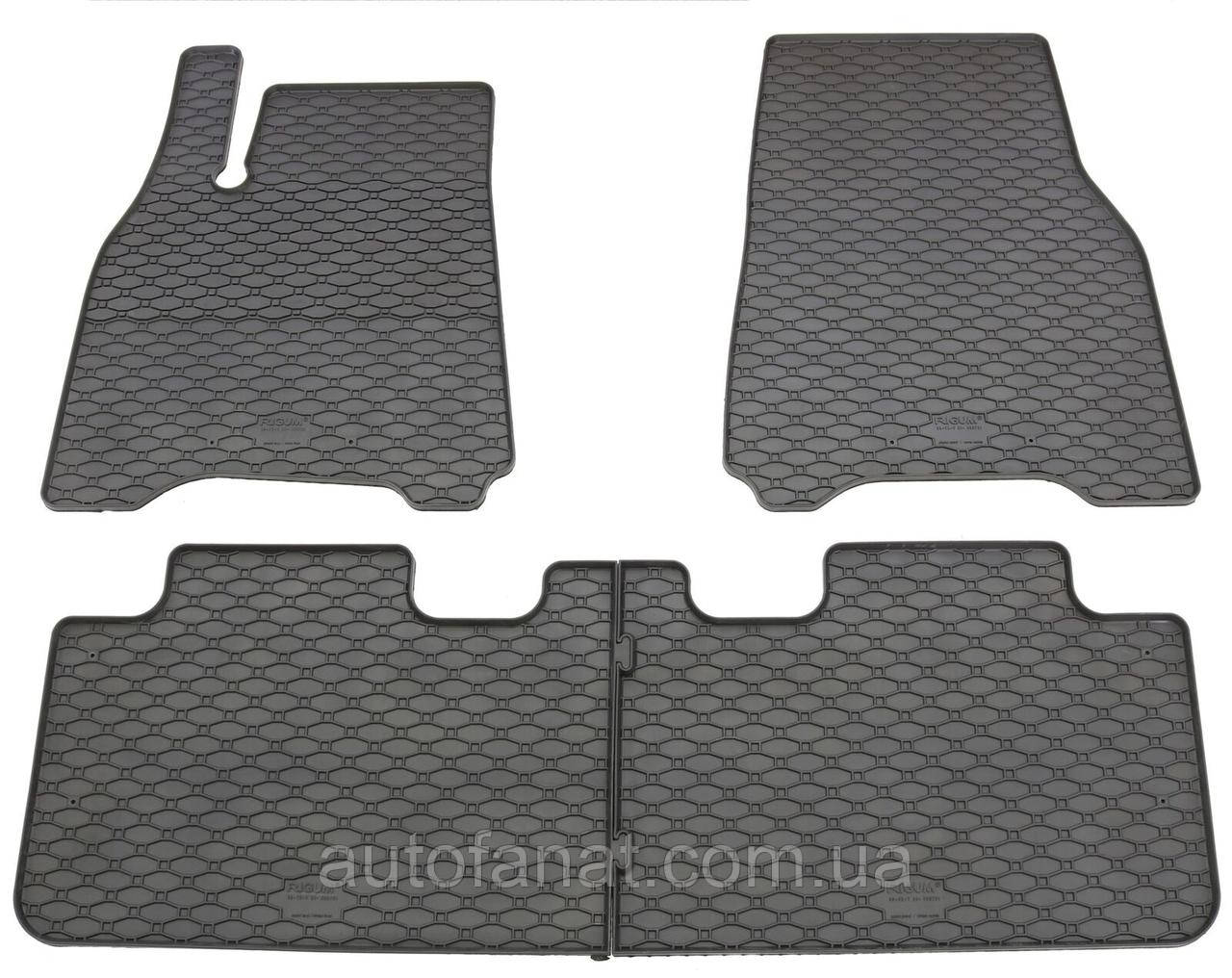 Коврики в салон TESLA Model Y 2020-, резиновые (4шт) Rigum Чехія (905731), фото 1