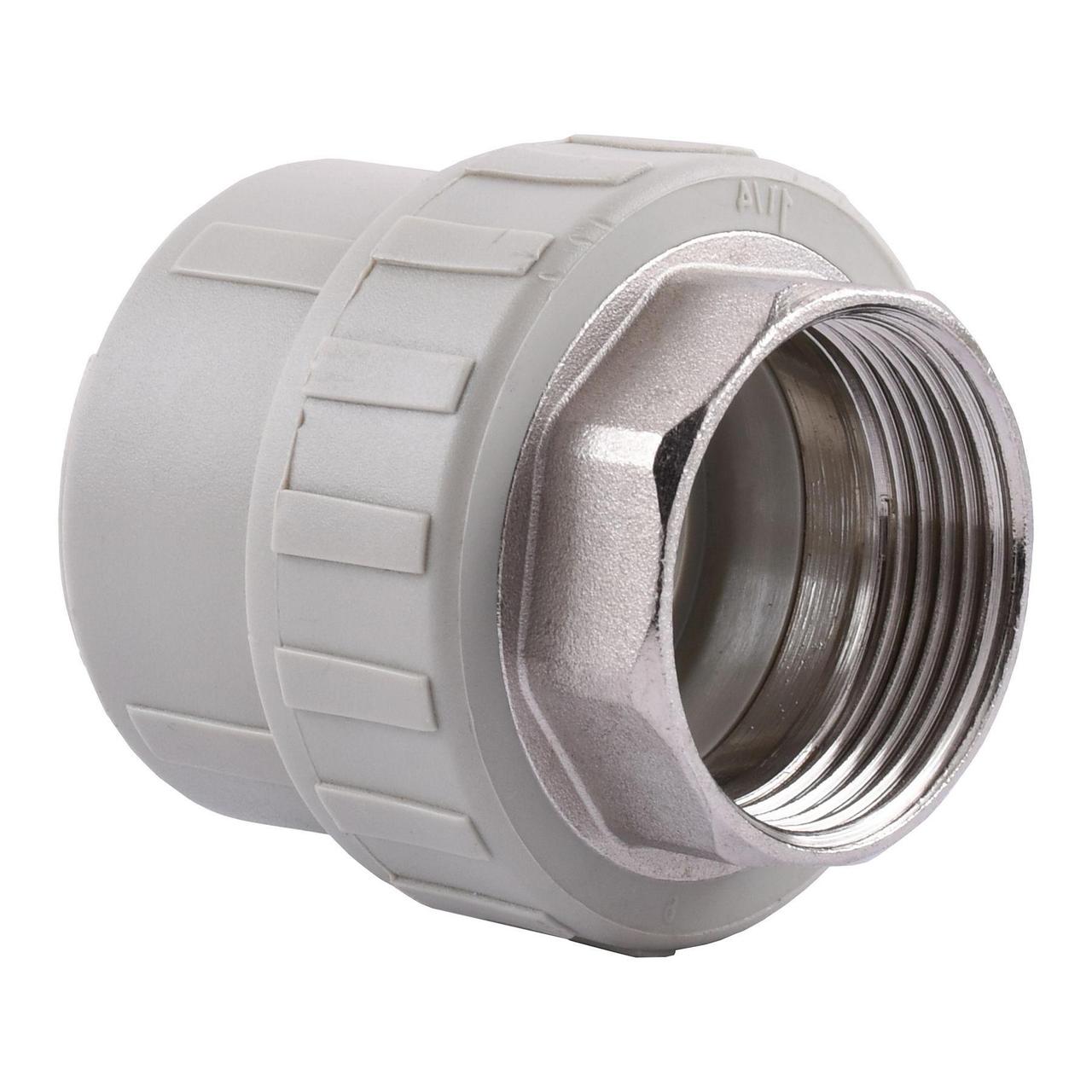 Муфта внутрішня різьба під ключ Vsplast PPR 50х1 1/2" 1004, фото 1