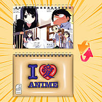 Блокнот на пружині в клітинку 48 арк. Accel World / Прискорений світ 010