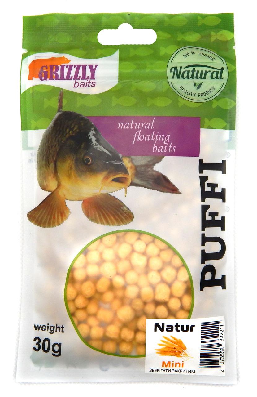 Повітряне тісто Grizzly Baits Natur (Натур) 8мм 30г Mini, фото 1