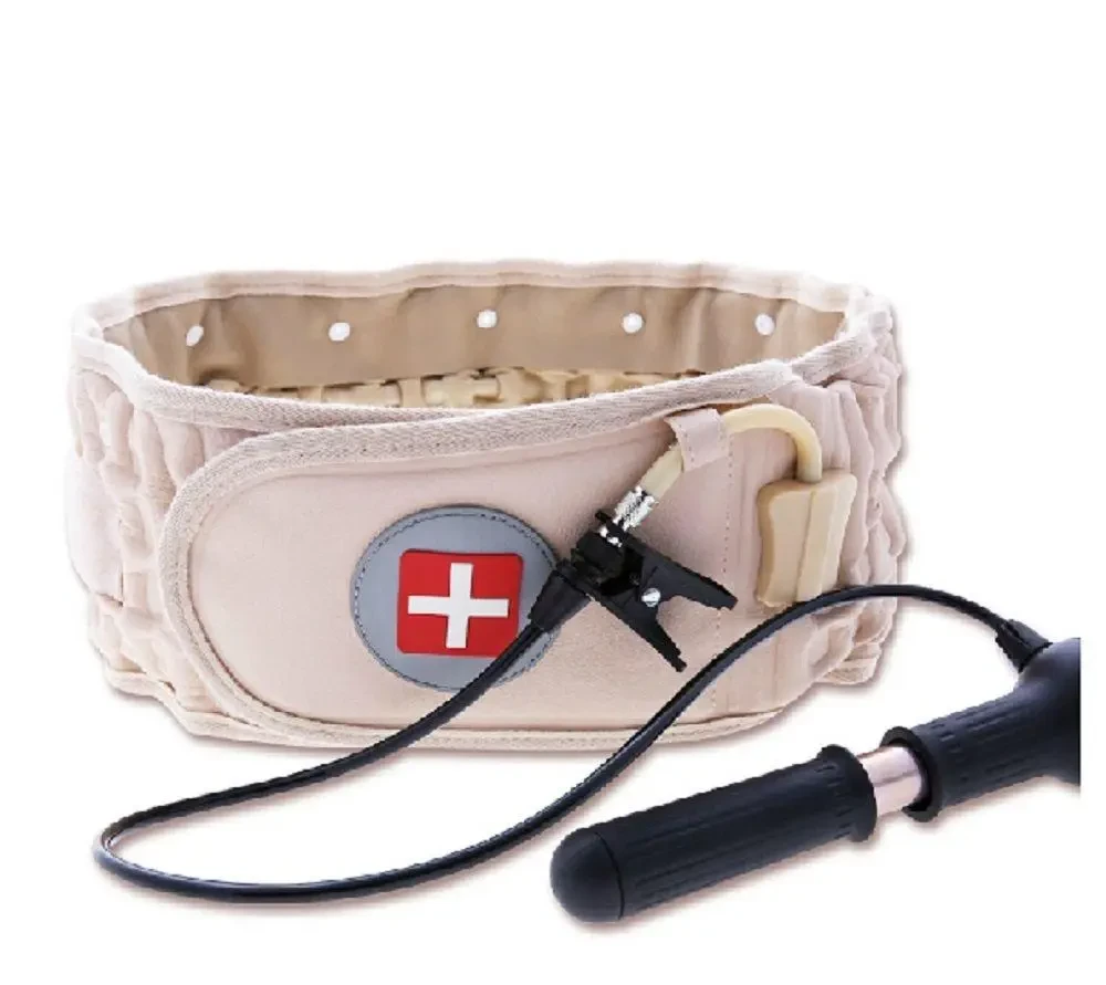 Надувний корсет від остеохондрозу Spinal Air Traction Belt / Пояс для спини та попереку / Пневмокорсет