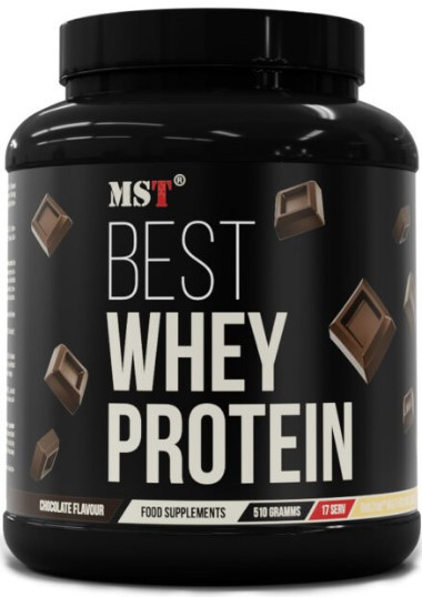Сироватковий протеїн MST Best Whey Protein + Enzyme 510 г Шоколад