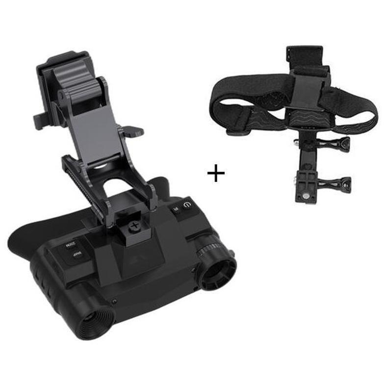 Прилад нічного бачення NVG G1 ORIGINAL 1920x1080P 4.5 940nm невидима хвиля + кріплення на шолом