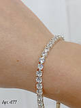 Срібний браслет доріжка, фото 2