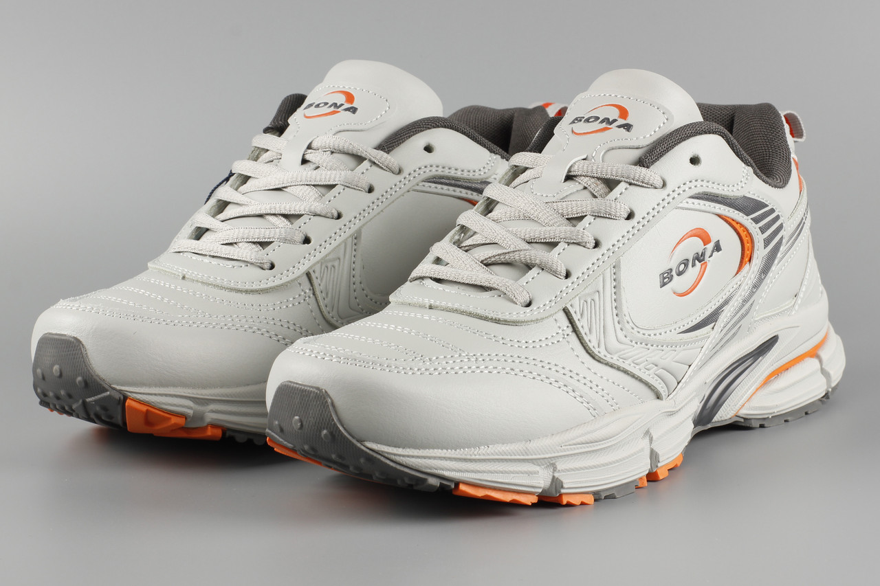 Кросівки унісекс жіночі сірі Bona 962M-2 Бона Розміри 37 38 39 40 41, фото 1