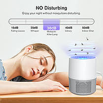 Aparatoo Insect Killer, USB електрична пастка для мух, пастка для комарів, лампа від комарів, лампа від ком, фото 4