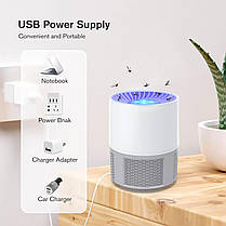 Aparatoo Insect Killer, USB електрична пастка для мух, пастка для комарів, лампа від комарів, лампа від ком, фото 5