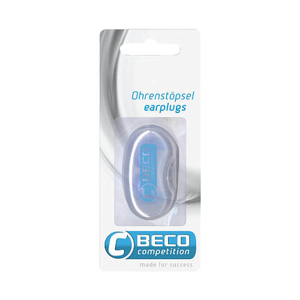 Беруші для плавання беруші для басейну силіконові BECO 9902 сині, фото 4