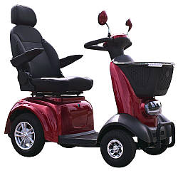 Електроскутер SPRITE-2 (SCE-340-2) red 500Вт 48В 20А·год для людей похилого віку та людей з особливими