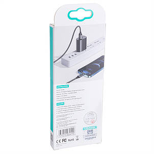 Кабель USB US-SJ543 U78 (USAMS) Lightning Digital Display Charging & Data Cable (USAMS) 1.2м черный, фото 2