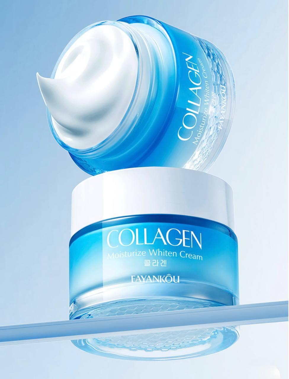 Зволожуючий крем для обличчя з колагеном Fayankou Collagen Cream, 50 г
