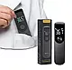 Безконтактний Електронний Термометр Manunn Premium Pro Black / Інфрачервоний Градусник / Цифровий Температурний Датчик, фото 8