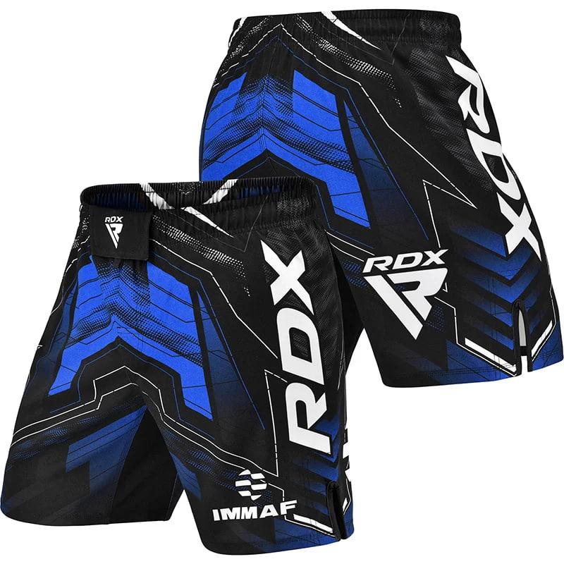 Шорти MMA SHORTS IMMAF-1-BLUE-L, фото 1