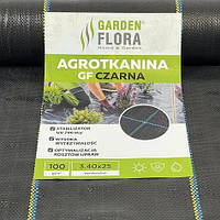 Агротканина щільність 100 г/м2 рулон 3,4*25 м — чорна GARDEN FLORA Польща якість!!!