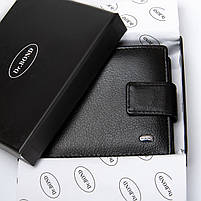 Чоловіче шкіряне портмоне DR. BOND M13-1CK black.Купити чоловічі гаманці гуртом і в роздріб в Україні., фото 6