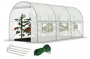 Садова теплиця з вікнами FunFit Garden 10m2 = 400*250*200 (1560)