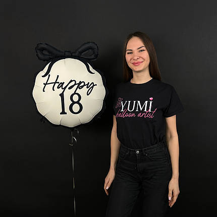 ПД019 PARTY DECO-ПД Коло 18" Happy 18 (УП), фото 2