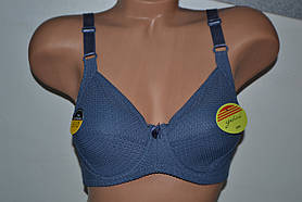 Бюстгальтер Yalisi 8231 без поролону чашка D Синій