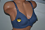 Бюстгальтер Yalisi 8231 без поролону чашка D Синій, фото 2
