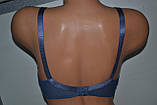 Бюстгальтер Yalisi 8231 без поролону чашка D Синій, фото 3